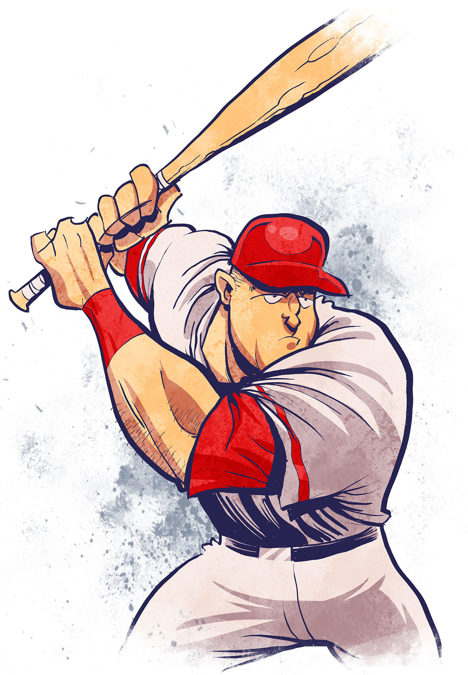 Mike Trout Illustration